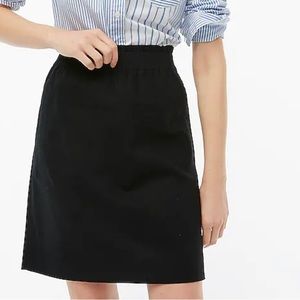J Crew Factory Linen - Cotton City Skirt